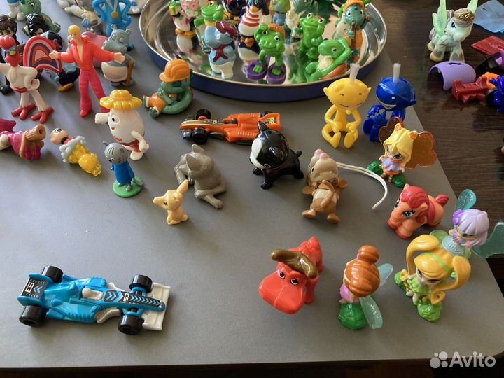 Игрушки из киндера и макдональдс