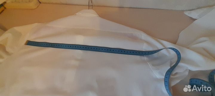 Рубашка белая мужская 50 размера