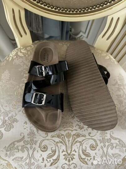 Сабо женские 37 размер натуральная кожа