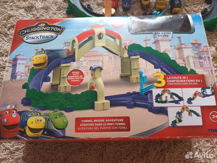 Chuggington Оригинальный. Горка с паровозиками