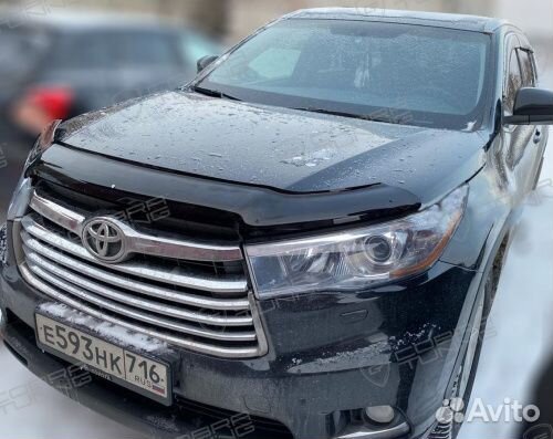 Дефлектор капота Toyota Highlander (U50)