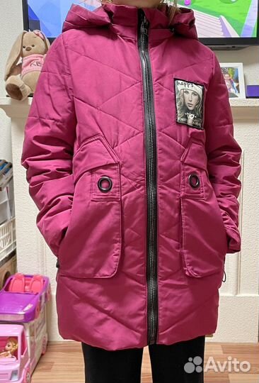 Куртка для девочки 134-140