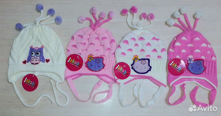 Новые детские шлемы, шапки, береты