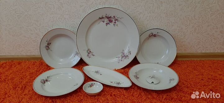 Сервиз столовый Дулево СССР остатки