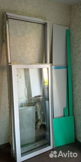 Пластиковые окна и дверь