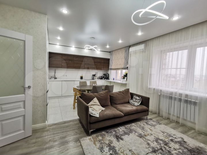 3-к. квартира, 78,8 м², 9/16 эт.