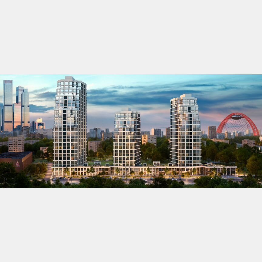 Квартира-студия, 26,6 м², 12/25 эт.