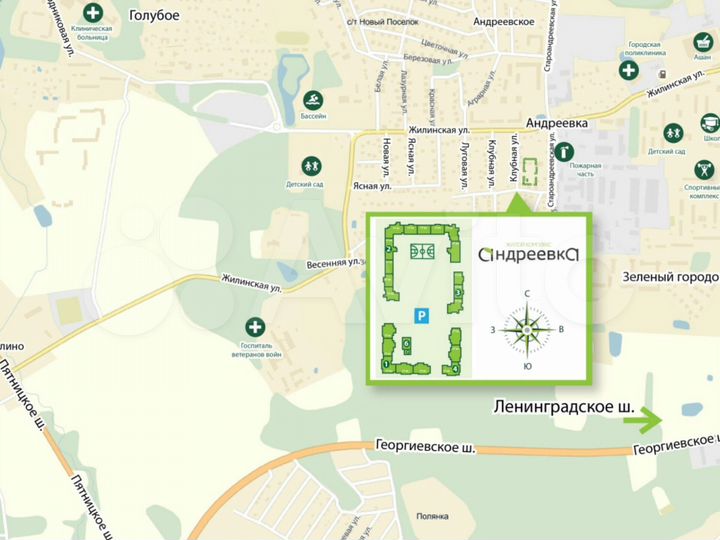 ПСН в ЖК «Андреевка»