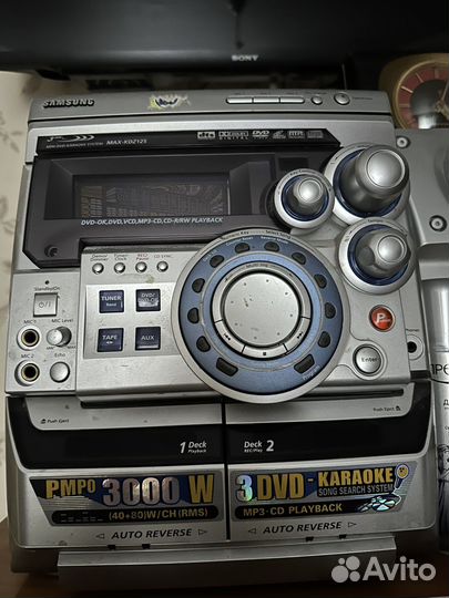 Музыкальный центр samsung с караоке