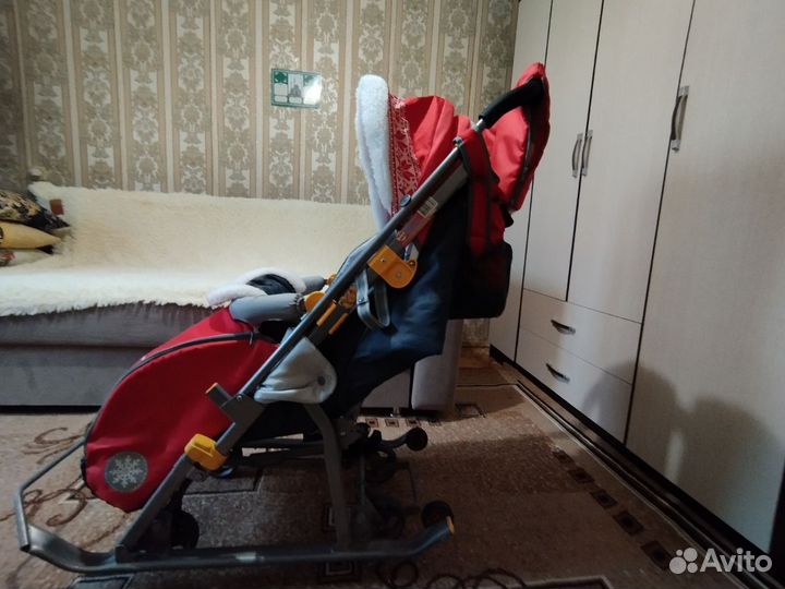 Санки коляска ника