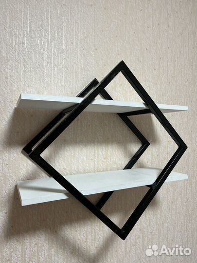 Полка настенная в стиле лофт