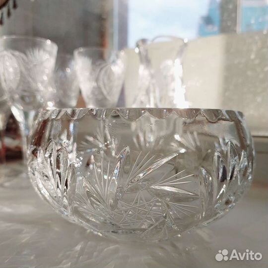 Ваза хрустальная СССР