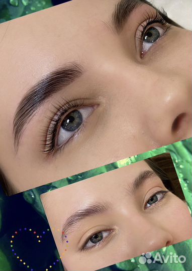 Ламинирование ресниц/бровей