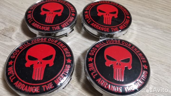 Универсальные колпачки 4 шт