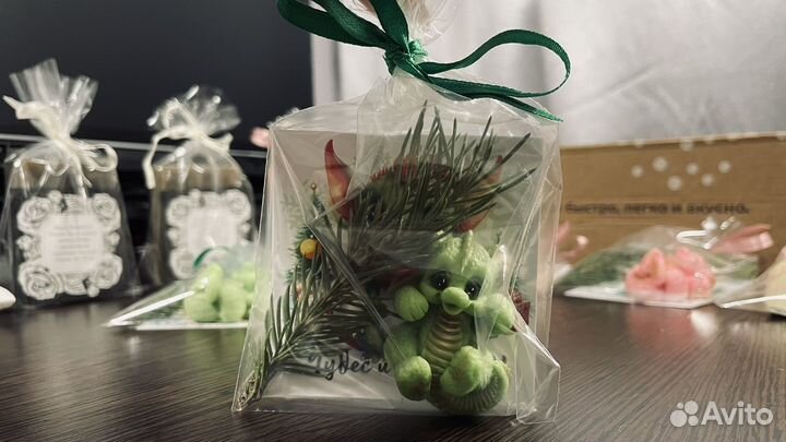 Мыло ручной работы дракончики