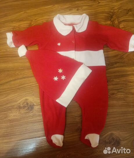 Новогодний костюм 3-6 мес