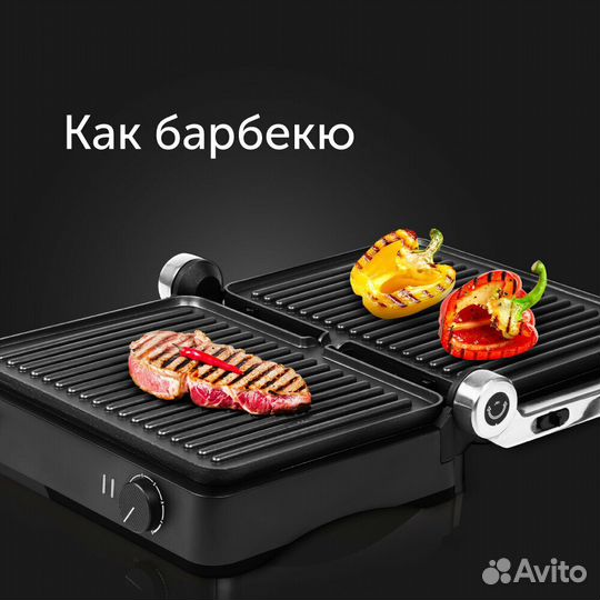 Электрогриль Red Solution steakpro RGM-M804 черный