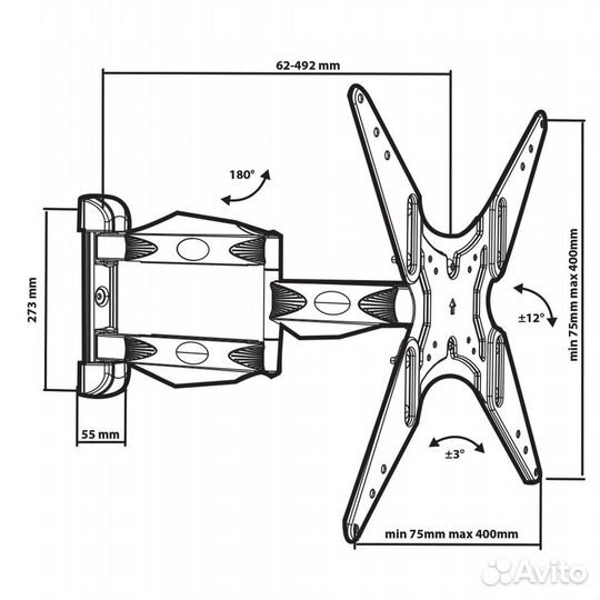 Кронштейн Tuarex olimp-404