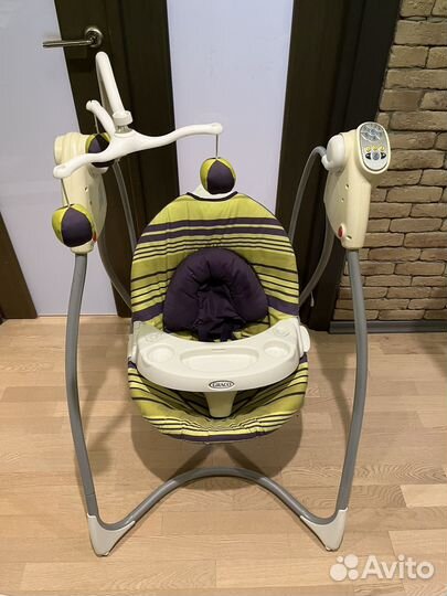 Детские электрокачели Graco