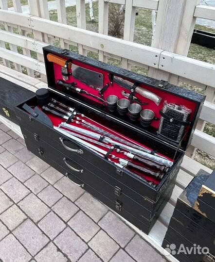 Шашлычный подарочный набор