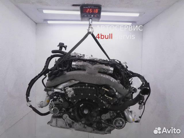 Двигатель к Audi Q7, 2017 г. 4.0 л, дизель