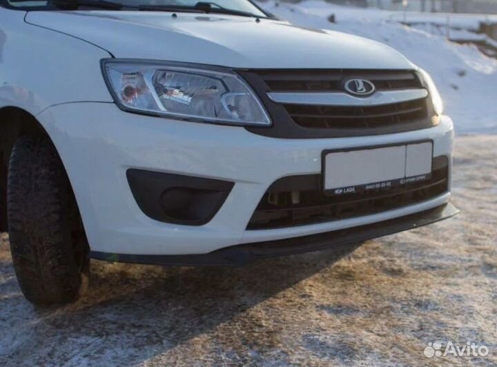 Губа на бампер granta volta