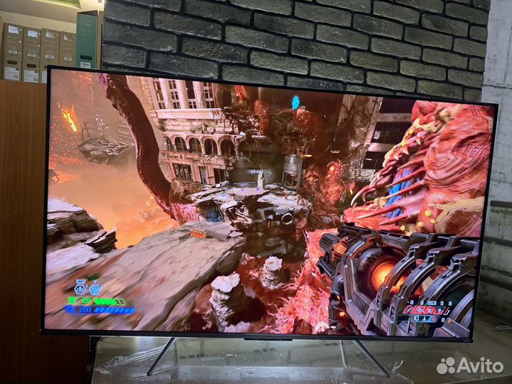 Новый сумасшедший qled 120 Hz - 140 см супер экран