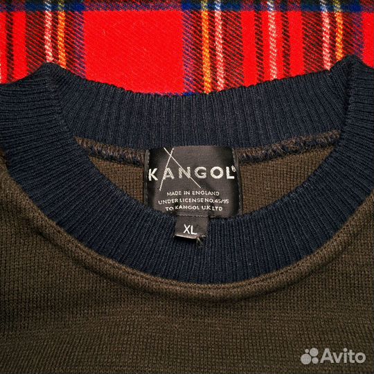 Винтажный свитер Kangol Made in England