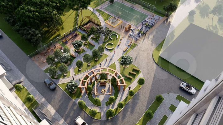 Своб. планировка, 107 м², 9/21 эт.