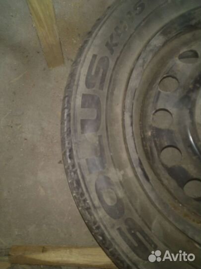 Штампованный диск r15 hyundai-kia