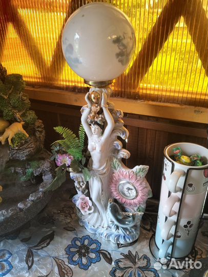 Ночник с часами