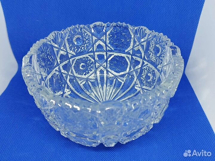 Хрустальная ваза, салатник, конфетница СССР