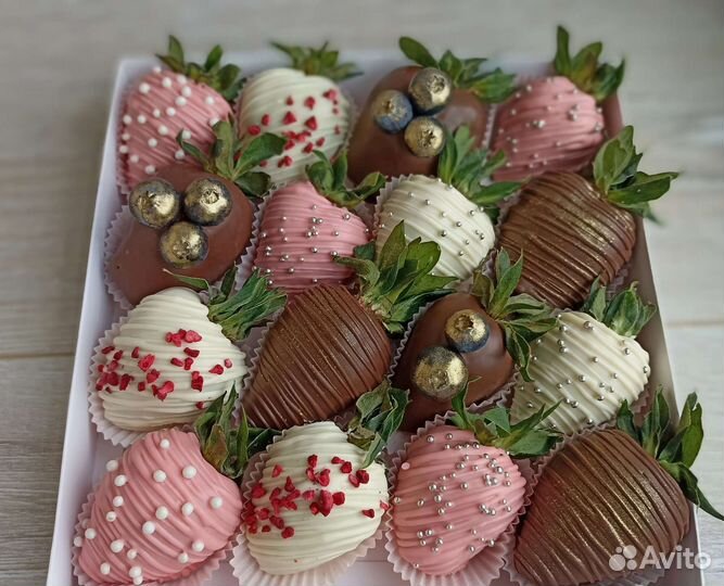 Клубника в шоколаде (16 ягод)