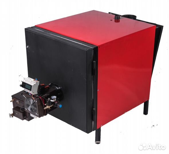 Отопительный котел на отработке с горелкой