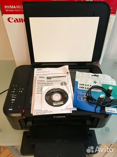 Мфу Canon Pixma mg3640s (принтер, сканер, копир)