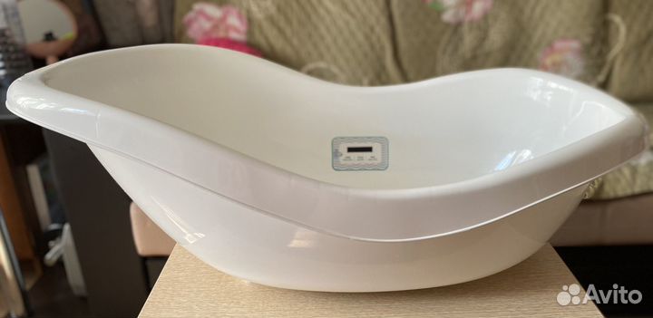 Ванна с термометром детская