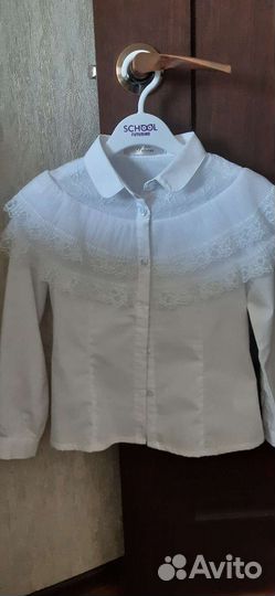 Блузка школьная для девочки