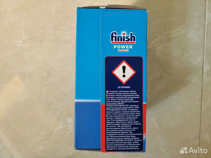 Таблетки Finish Power Essential 140 шт