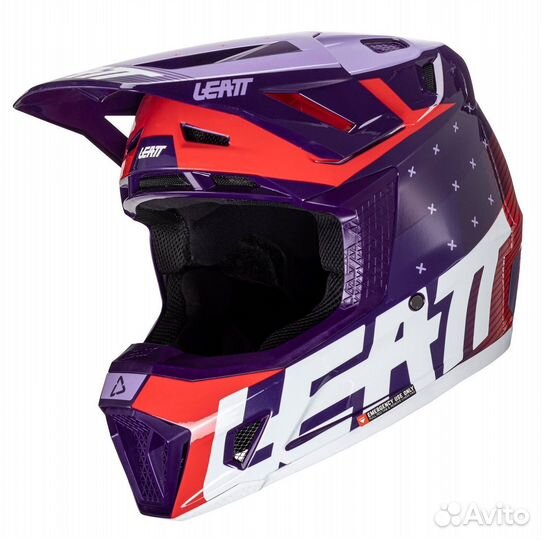 Шлем Leatt Kit Moto 7.5 V24 SunDown + Velocity 4.5