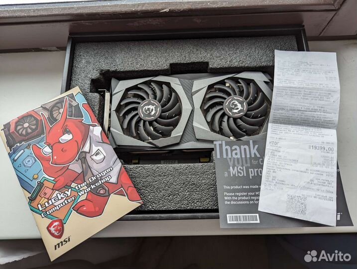 Видеокарта GTX 1660