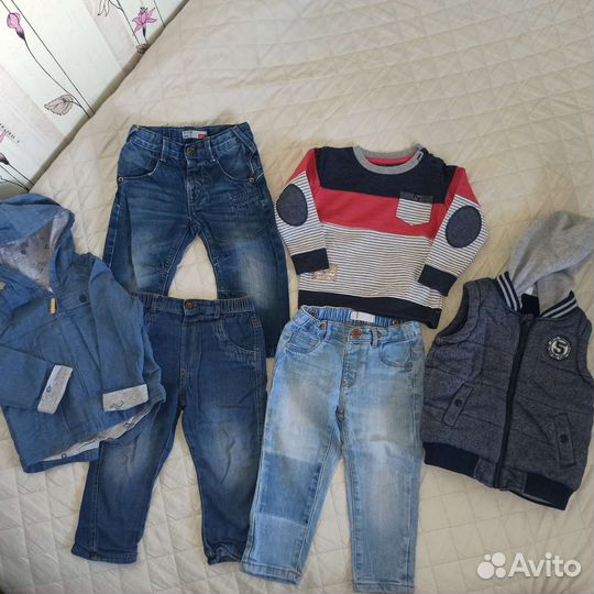 Пакет вещей на мальчика 18-24 мес