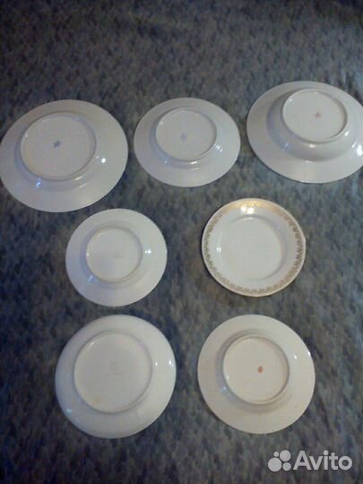 Столовые тарелки лфз СССР и Чехия