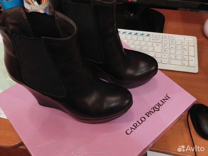 Ботильоны натуральная кожа 36