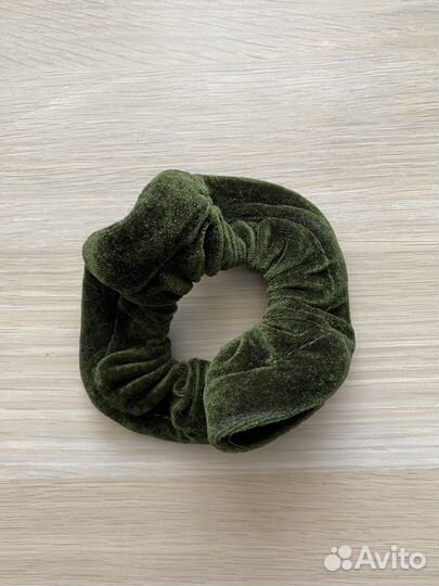 Резинка для волос бархатная большая
