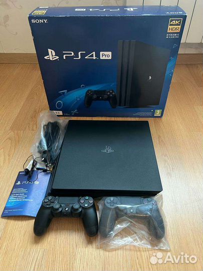 Как новая Sony PS4 PlayStation 4 PRO 1 Tb