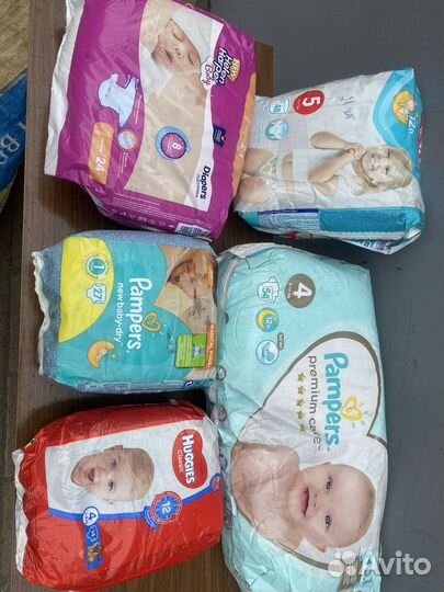 Памперсы-памперсы детские с рождения, от 2-5 кг