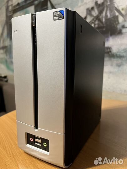 Мини пк: Intel D510MO/4Gb/Wifi/без HDD