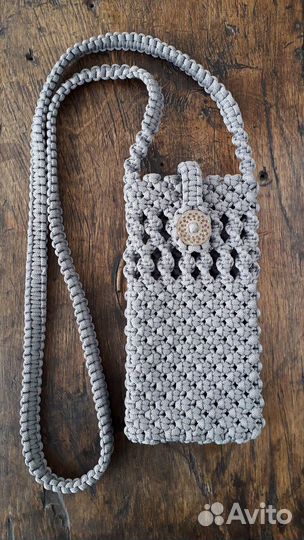 Сумка макраме