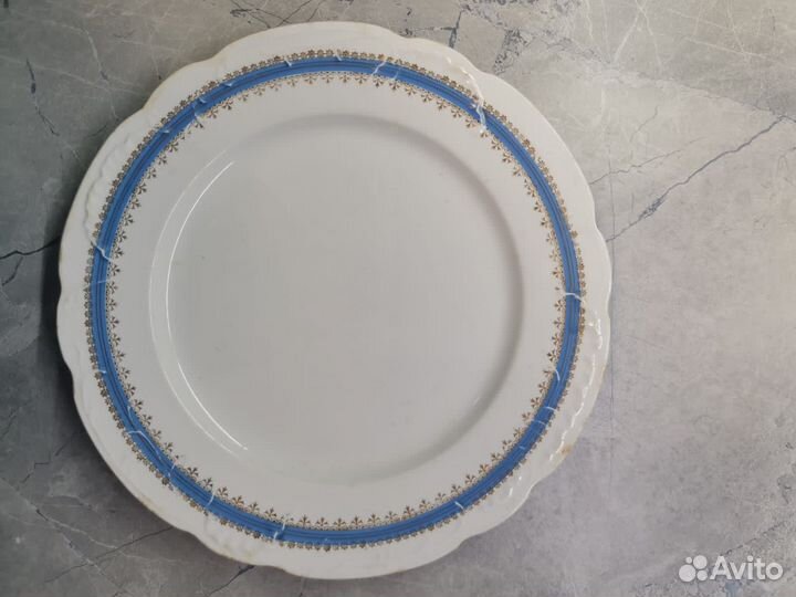 Тарелка Кузнецовский фарфор