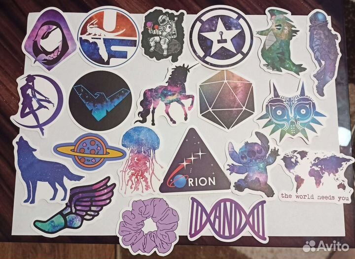 Наклейки водонепроницаемые